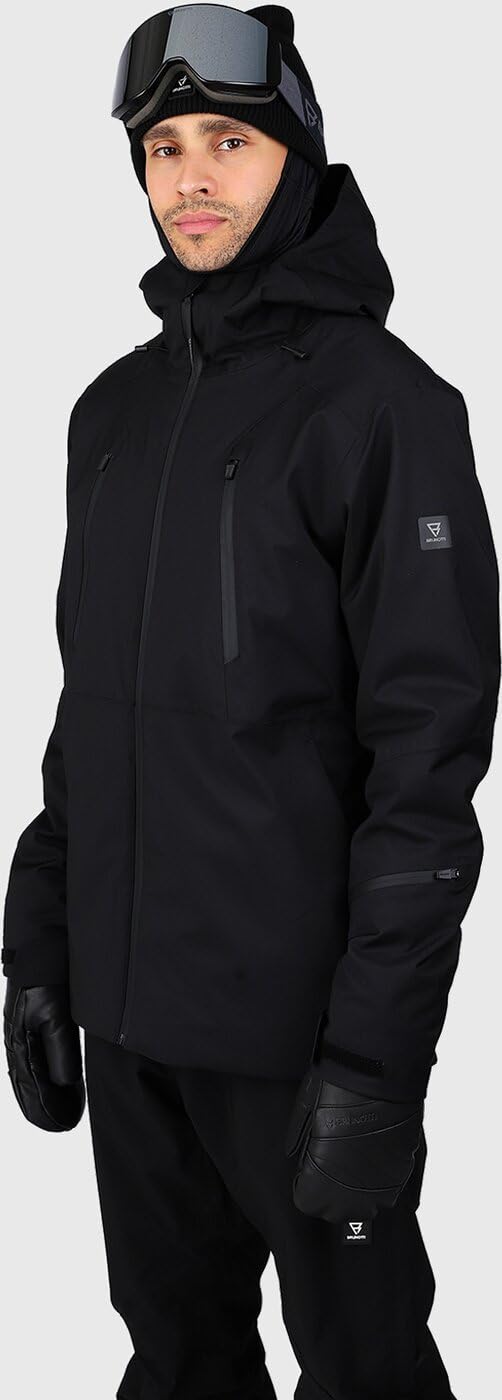 Brunotti Norrow Men Snow Jacket Black - S