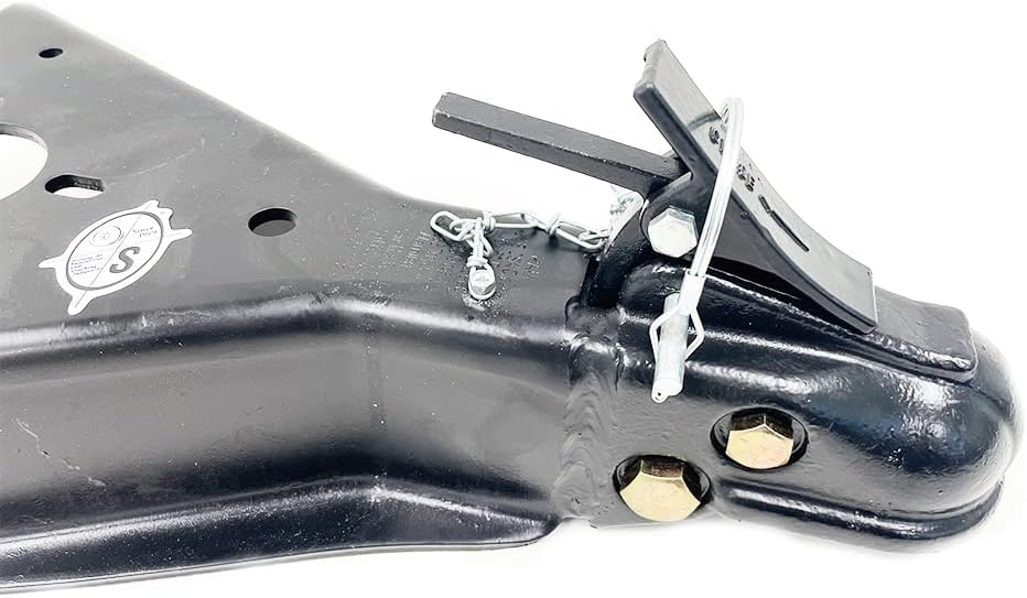 SOUTHWEST WHEEL 2 5/16" Heavy Duty Cast Head A-Frame Coupler w/Top Lever & Pin Assembly