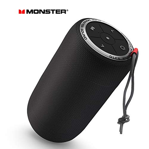 Bluetooth Speaker, Monster S310 Portable Bluetooth Speaker with TWS Pairing Deliver Rich Bass,Dynamic