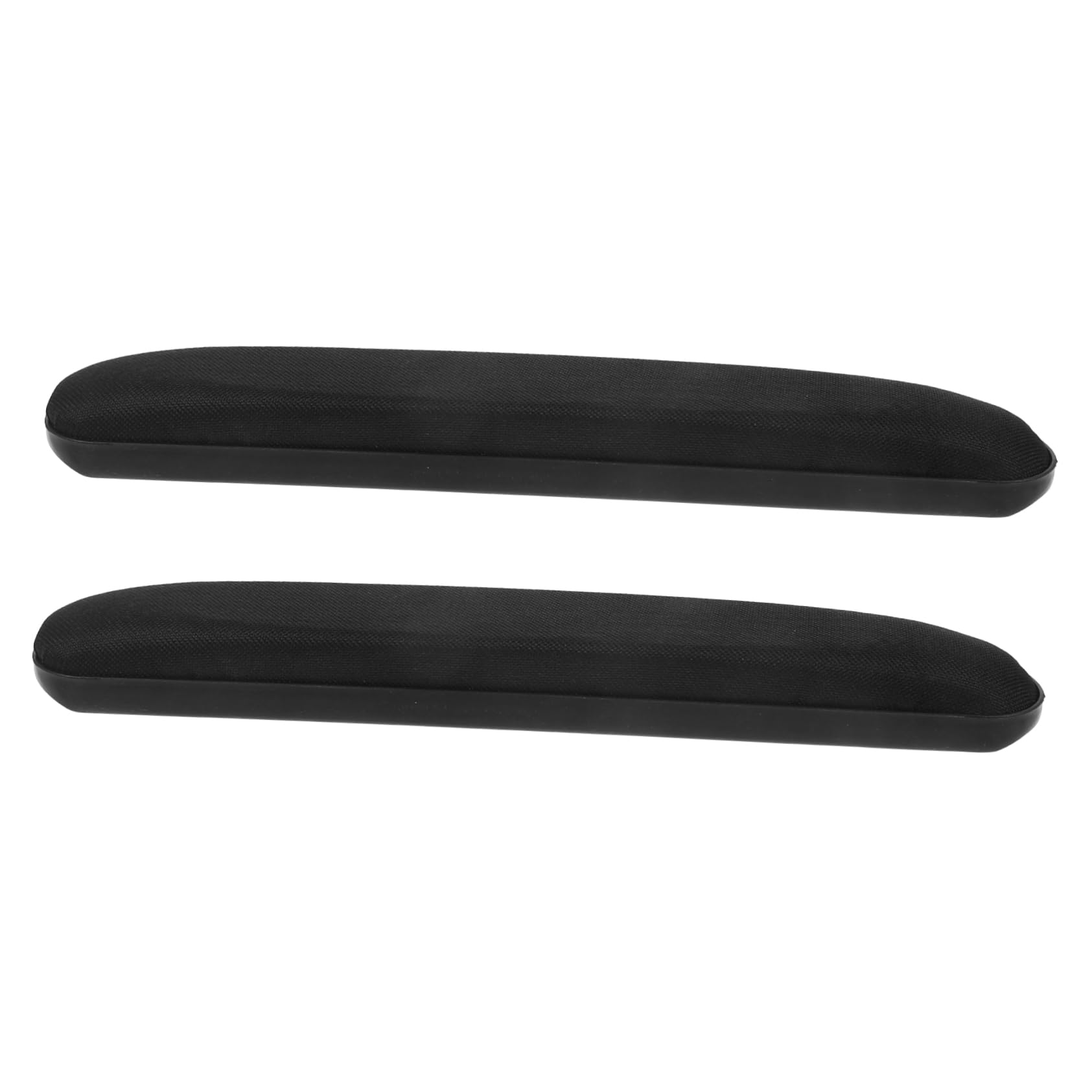 VILLCASE 5 Paia Cuscinetto Protettivo per Il Braccio poggiapolsi Polso Sedia ergonomica pastiglie corrimano braccioli coprisedia per bracciolo Forniture per sedie a rotelle Tessuto Black