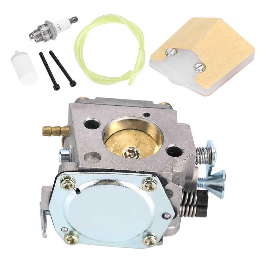 Accesorios de herramientas Chainsaw Carburetor Encendido Bobina Aire Filtro de combustible Jardín Herramientas Juego de reemplazo Ajuste for Jonsered 625 630 625 Piezas de motosierra