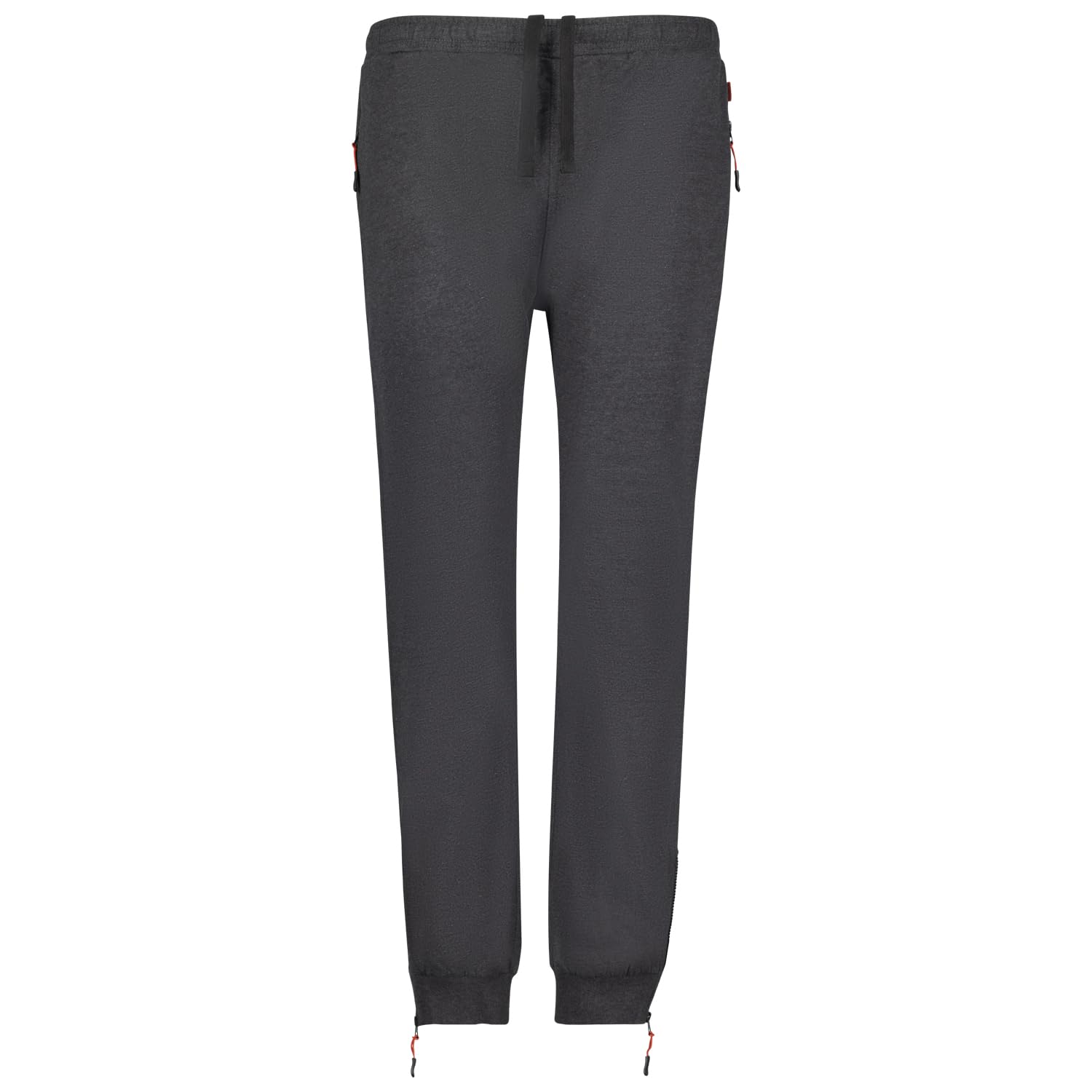 ADAMO Pantalones de chándal largos con puños y cremallera Serie SYMI para hombres hasta tallas grandes, 14XL