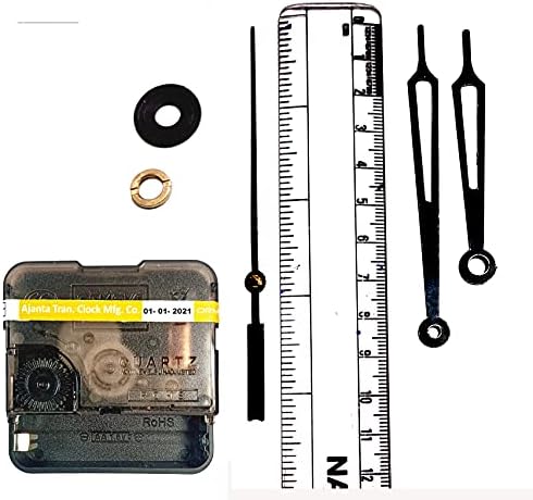 Buy AJanta quartz Plastic Abstract Quartz Clock Movement Machine for ...