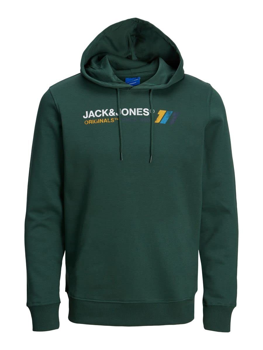 JACK & JONES Erkek JORNATE SWEAT HOOD Kapüşonlu Sweatshirt