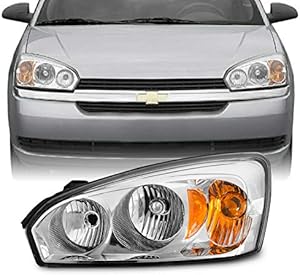 AKKON - Fits 2004-2007 Chevy Malibu 2008 Malibu Classic Model [OE Style] Headlight Passenger Right Side Headlamp