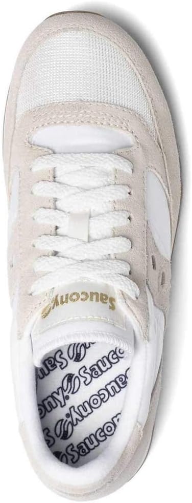 Saucony Women's Jazz Original Vintage Marshmallow Track and Field Shoe, 7.5 UK