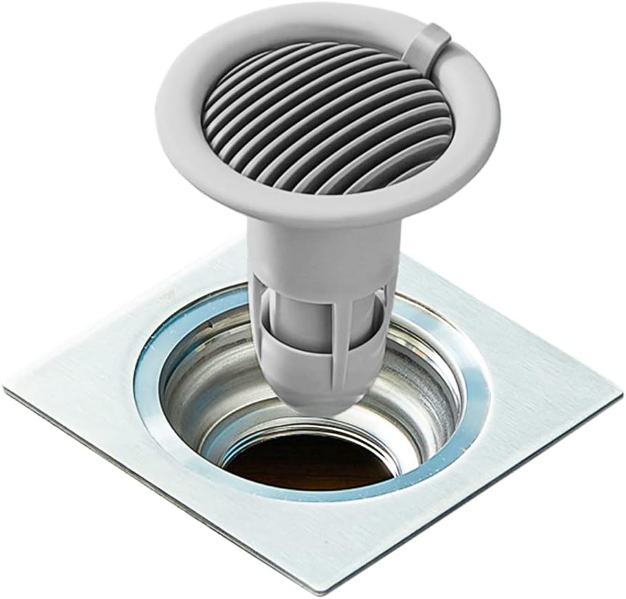 Shower Drain Hair Catcher Bathroom Insert Floor Drain Backflow