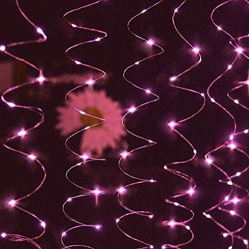 Tenda luminosa con ghirlande luminose, 300 LED, 3