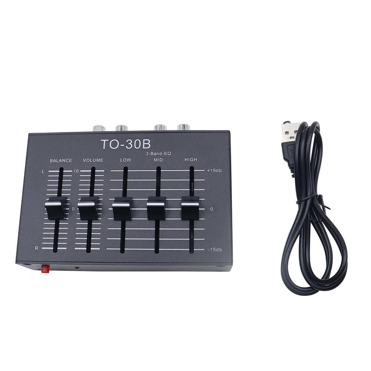 Ticha Controller di bilanciamento audio stereo, preamplificatore simmetrico a tre stadi con controllo volume
