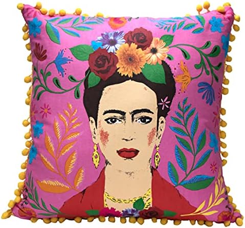 Portrait de chat - Frida Kahlo - Housse de coussin 45x45 cm - Yapatkwa