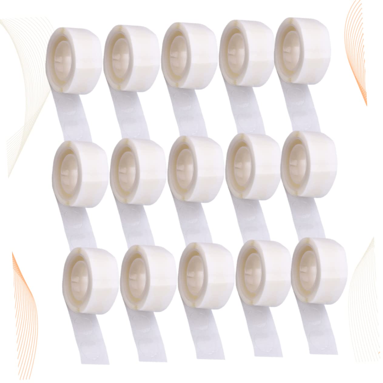 STOBOK 45 Colla Adesiva Per Palloncini Nastro Decorativo Senza Traccia Per Feste e Cerimonie Punti Di Colla Per Decorazioni Stanza e Matrimoni