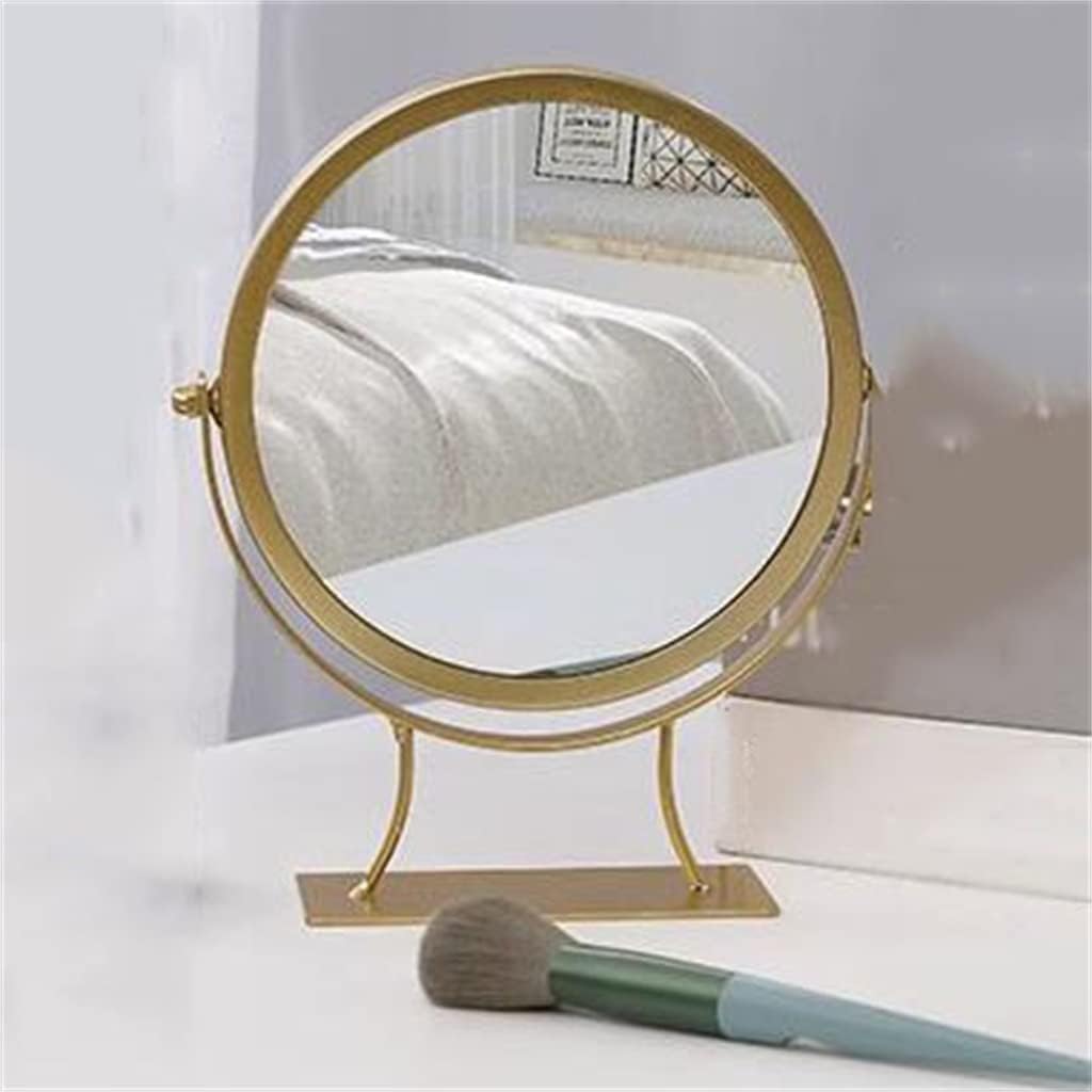 FMURY Makeup Mirrors Dressing Table Opening red Storage Tray Entrance Mirrors Key Tray Cosmetics Storage Rack