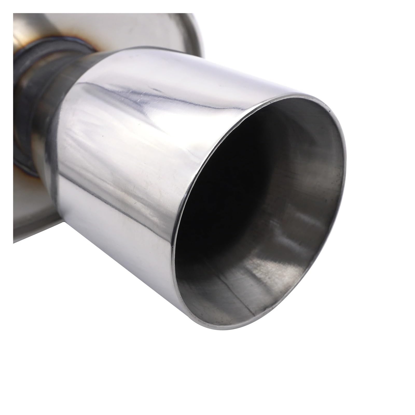 Per BMW Universal Car Exhaust Tuning Accessories Tubo Scarico Sportivo Acciaio Inox 63 Mm Ingresso Turbo Marmitta Di 101 Uscita Scarico Auto