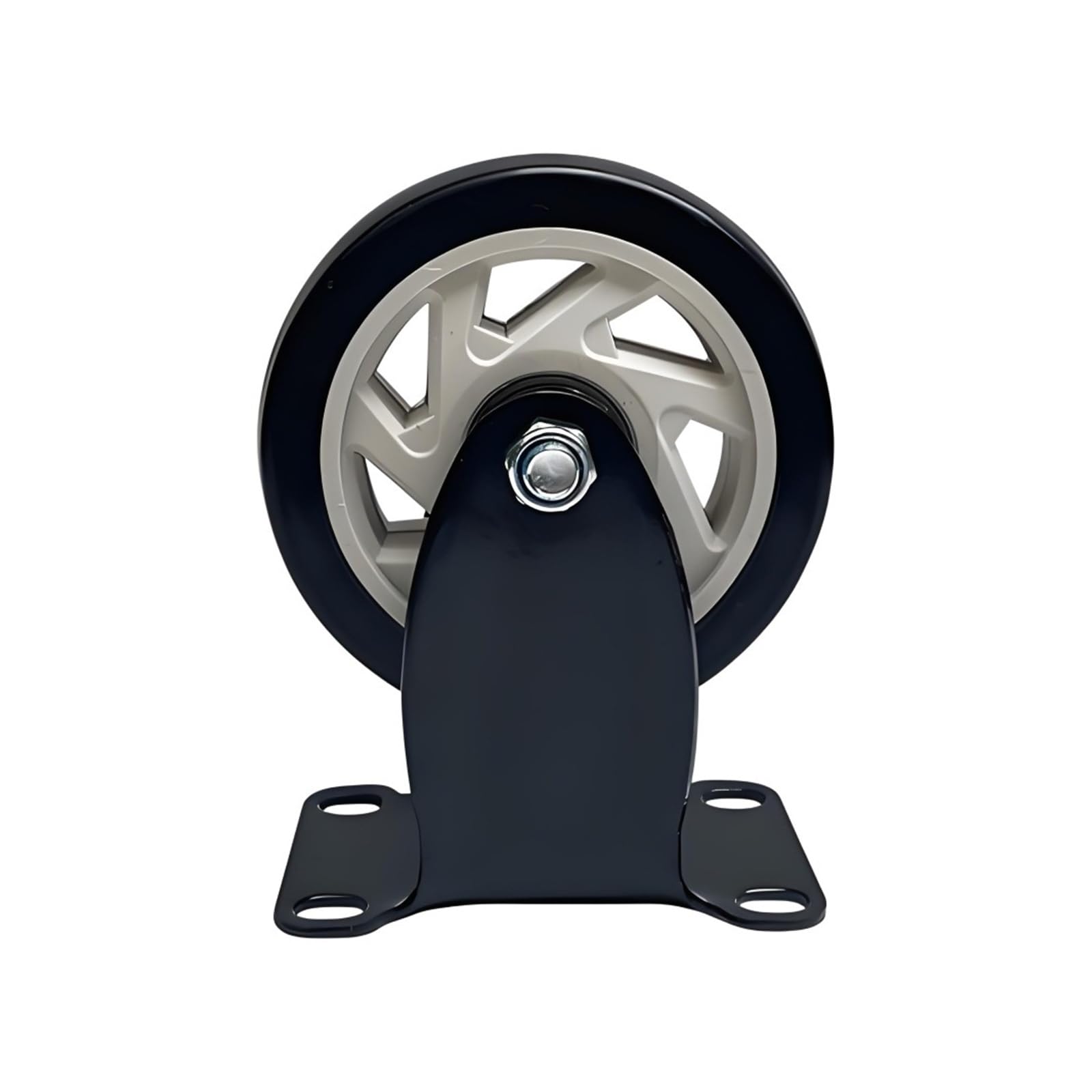 Ruedas direccionales 1,5 2 3 4 5 pulgadas | Pie de apoyo universal for carros con rodamiento suave(5inch caster)
