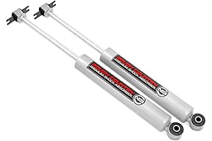 Rugged Suspension Enhancement: Rough Country 0-4" Rear Shocks for 1984-2001 Jeep Cherokee XJ