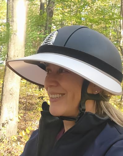 Image of Sport Visors | Helmet Sun Protection Visor with Gripper | One Size Fits All | Mens and Womens Visor Hat