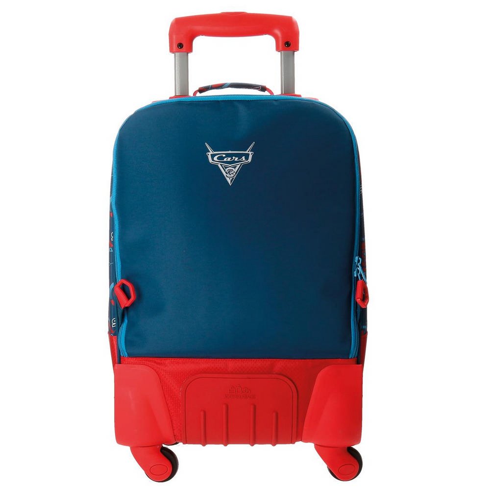 Cars Race Adaptable Backpack with Trolley