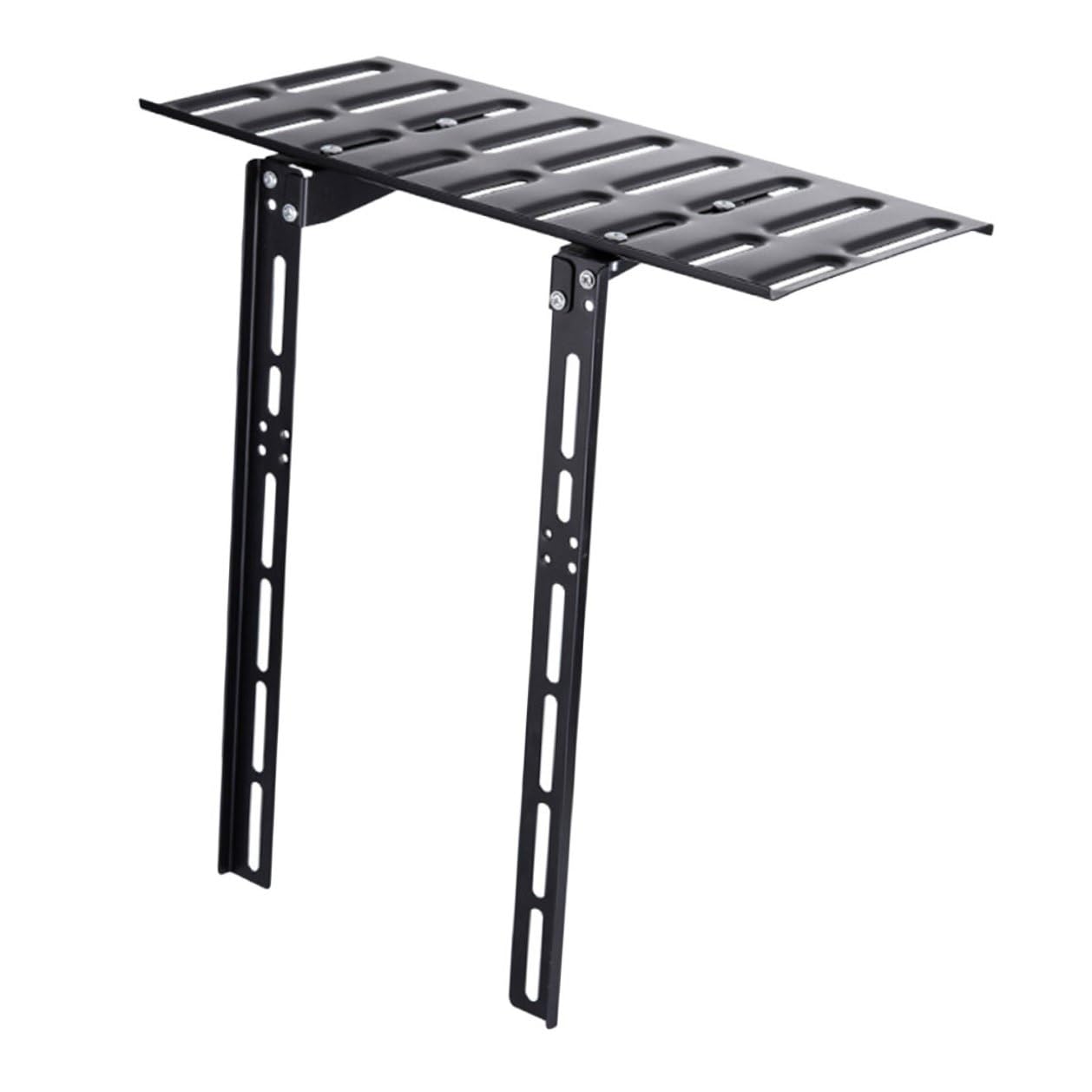 Mensola da Parete per Tv e Router Nero Supporto per Organizer Senza Scaffale Raffreddamento e Stoccaggio per Proiettori e Telecomandi Design Elegante e Resistente