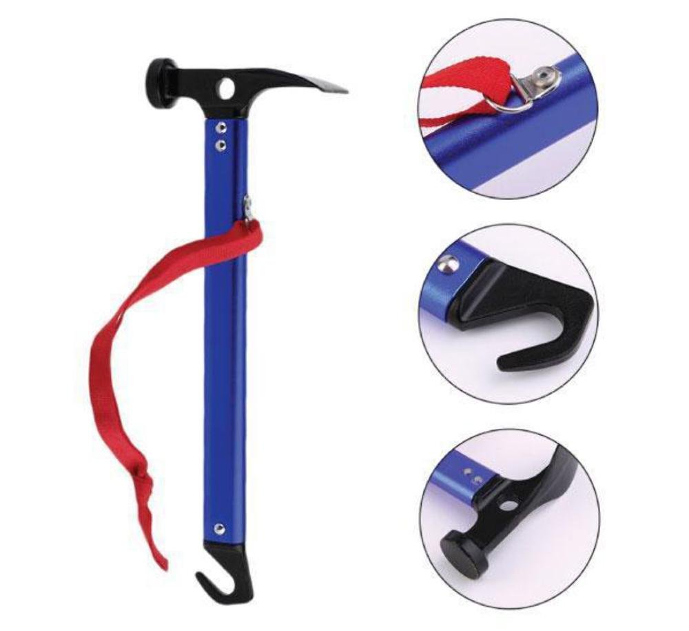 Naturehike Aluminium Multifunktionale Outdoor Hammer - Blau, 325 x 110