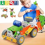 Nobranded STEM Learning Toys 5 in 1 Erector Set DIY Educational Construction Engineering Building Blocks Toys Kits for Kids Ages 6-12 for Boys & Girls Gift