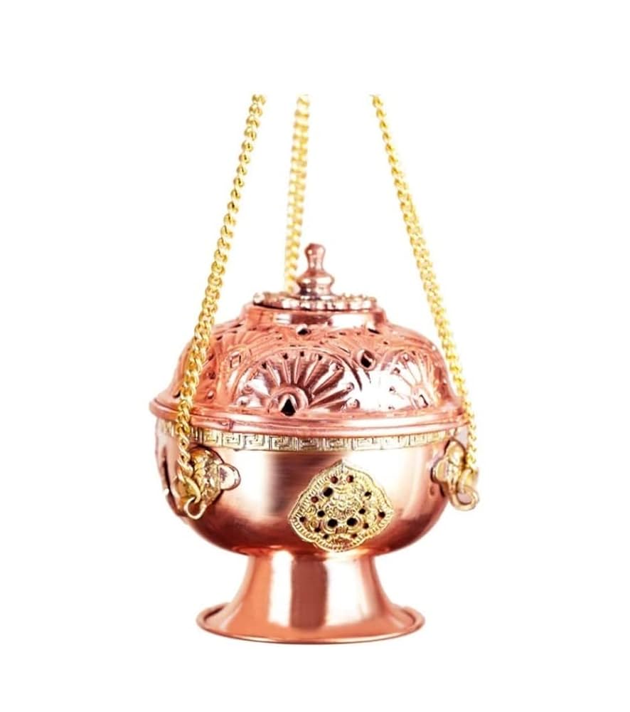 Amazon｜香立て 香炉 お香立て 銅ハンギング香炉禅家庭用屋内