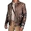 Destiny Brown Leather Jacket