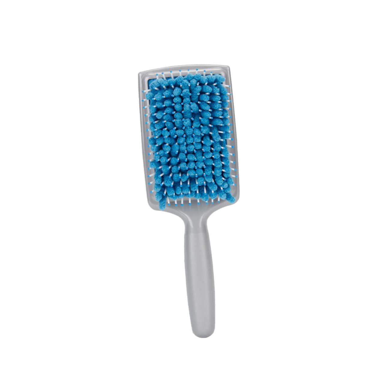 Ipetboom Peine Absorbente de Agua y Diseño Desenredante Azul para Secado Rápido del Cabello Material Abs Adecuado para Cabello Rizado y Seco