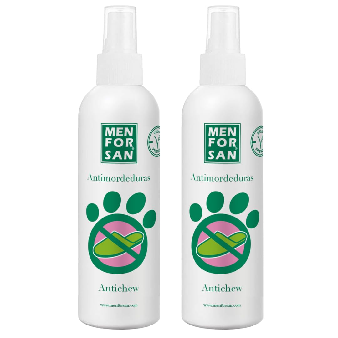 MENFORSAN Anti-bite furniture and textiles for Dogs, Colorless, 125 ml (Pack of 2)