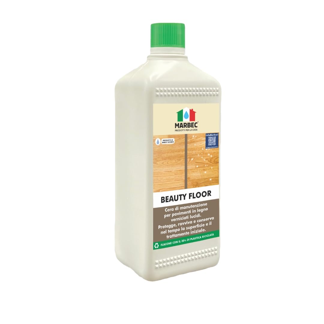 MARBEC KIT RESTUARA LEGNO VERNICIATO Per il restauro fai da te di pavimenti in parquet verniciato lucido. Dona al materiale una nuova protezione idrorepellente e antimacchia.