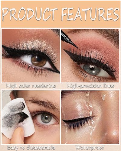 Set de 10 Delineadores Gel Waterproof Multicolor miniatura 4