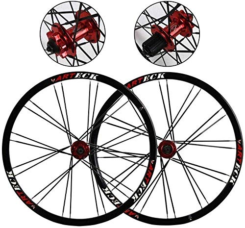 DZGN Juego de Ruedas de Bicicleta de montaña 26"MTB Bicicleta de Doble...