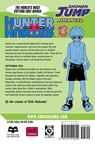 Hunter X Hunter, Volume 13: September 10th
