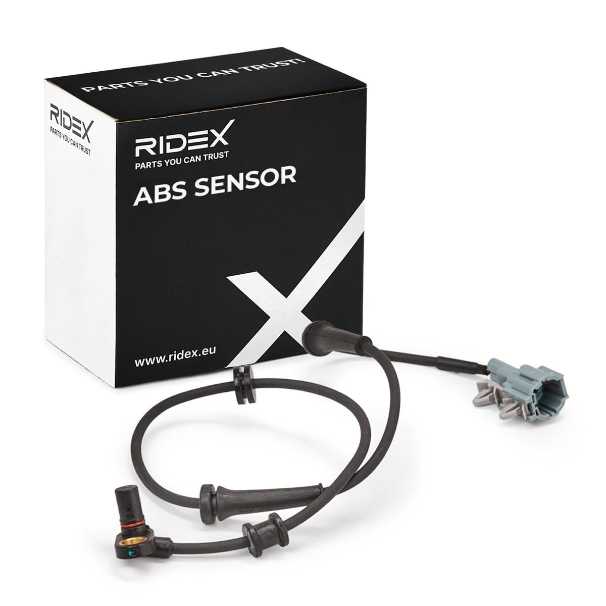 RIDEX 412W0162 Capteur ABS des deux côtés de l'Avant Compatible avec NISSAN Pathfinder III R51
