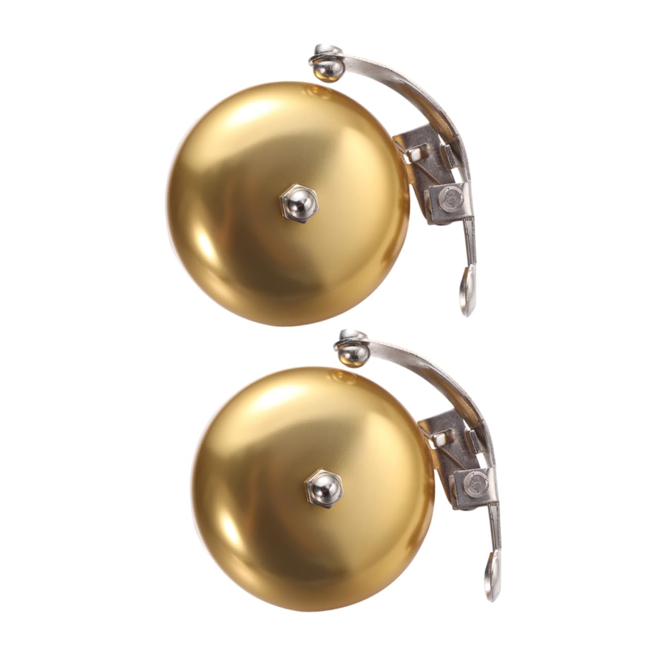 VANZACK 2pcs Stylish Bike Bell Alarm Durable Copper Ring Bells for Folding Mountain and Road Bikes Enhances Safety for Bikers and Pedestrians Attractive