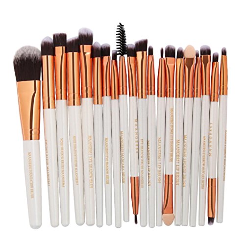 Preisvergleich Produktbild Btruely Make Up Pinsel Set 20PCS Professionelles Schminkpinsel Kosmetikpinsel Eyeliner Kosmetik Brush Pinselset Ausgangsg