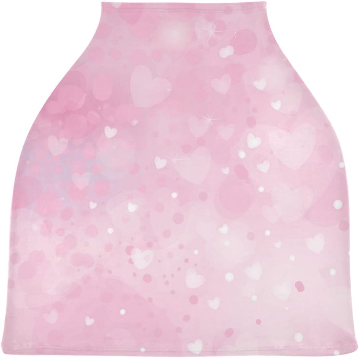 ベビーカーカバー 授乳ケープ 授乳カバー ポンチョ型 おしゃれ 人気 ピンク ハート柄 姫系 可愛い