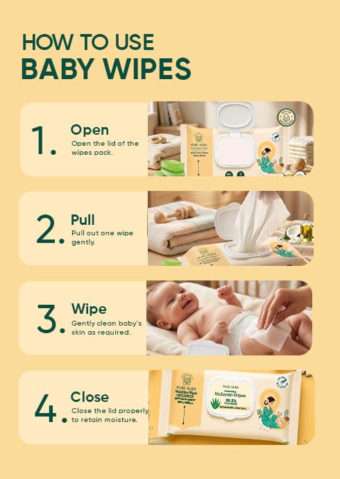 Image of Pure Aura Baby Massage Cream 50g - Doctor Recommended Ayurvedic Baby Cream with Natural Herbs | Chemical-Free Nourishing & Soothing Care for Newborns & Kids