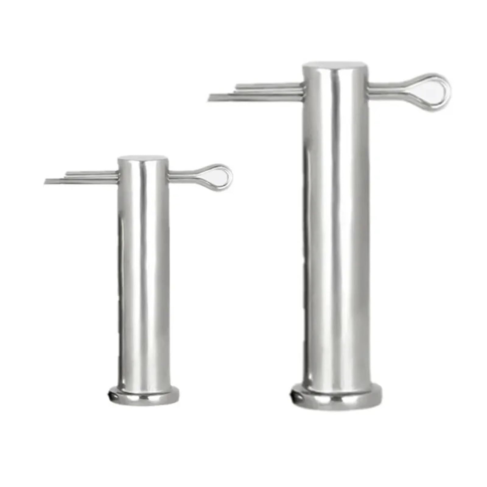Pasadores cilíndricos M20 304 de Acero Inoxidable con Orificio, Juego de pasadores de chaveta, Pasador cilíndrico de Cabeza Plana, Pasador de Enchufe(M18x130-1pcs)