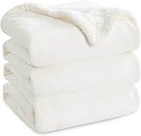 Vista 22 de Bedsure GentleSoft Manta Throw de Vellón Sherpa Tamaño Twin para Sofá - Manta Gruesa y Cálida Regalos para Mujeres y Niñas, Manta de Navidad Twin