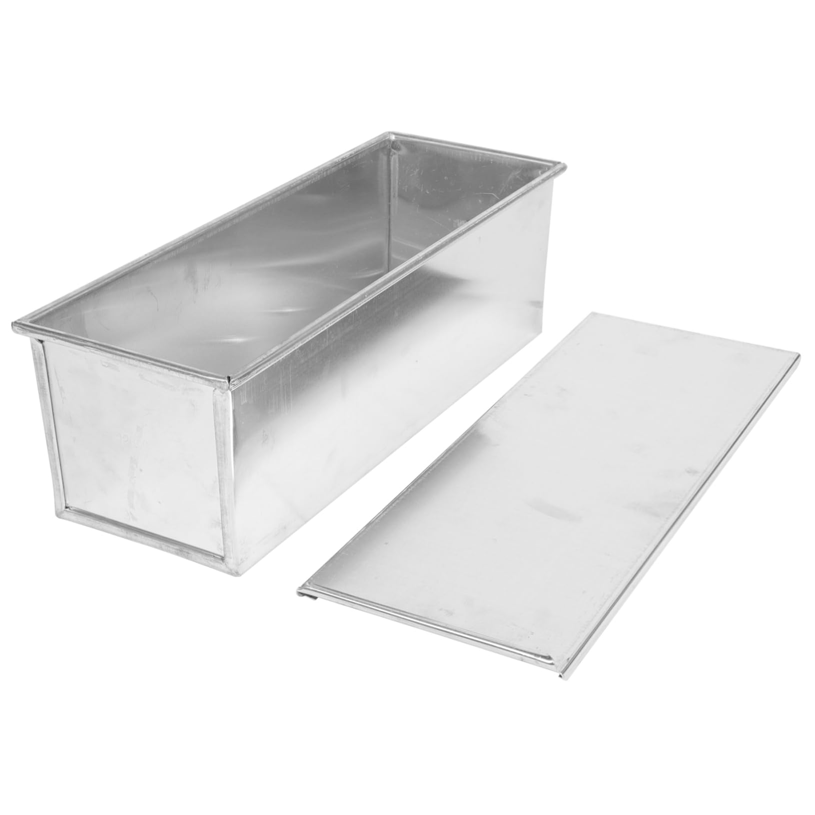Toastbackform mit Deckel aus Hochwertiger Antihaftbeschichtet für Einfache Reinigung und Langlebigen Gebrauch Geeignet als Küchenzubehör für Backblech und Brotbackformen