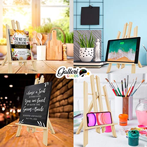 Painting Canvas Wooden Easel | Easels For Painting Canvas For Tabletop Easel Painting, Art Easel, Cookbooks, Ipads Or Wedding Guest Lists | Light, Portable & Packable | Small Wooden Tripod Easel #TOP1