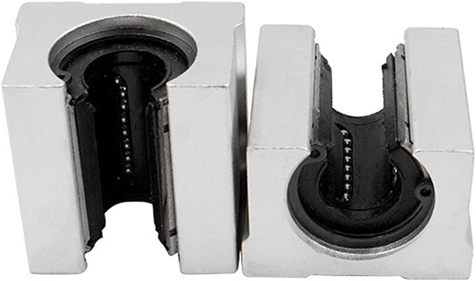 Professional SBR10UU SBR12UU SBR16UU SBR20UU SBR25UU SBR12LUU SBR16LUU SBR20LUU SBR25LUU SBR20UU Linear Rail Sliding Bearing Block(2pc Sbr16uu)