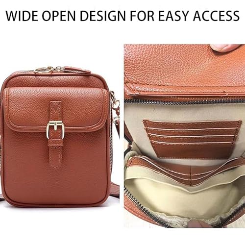 Sculptiure Crossbody Bag, 2025 New 8f Crossbody Bag, Adjustable, Vintage Anti-Theft with 10 Card Slots4