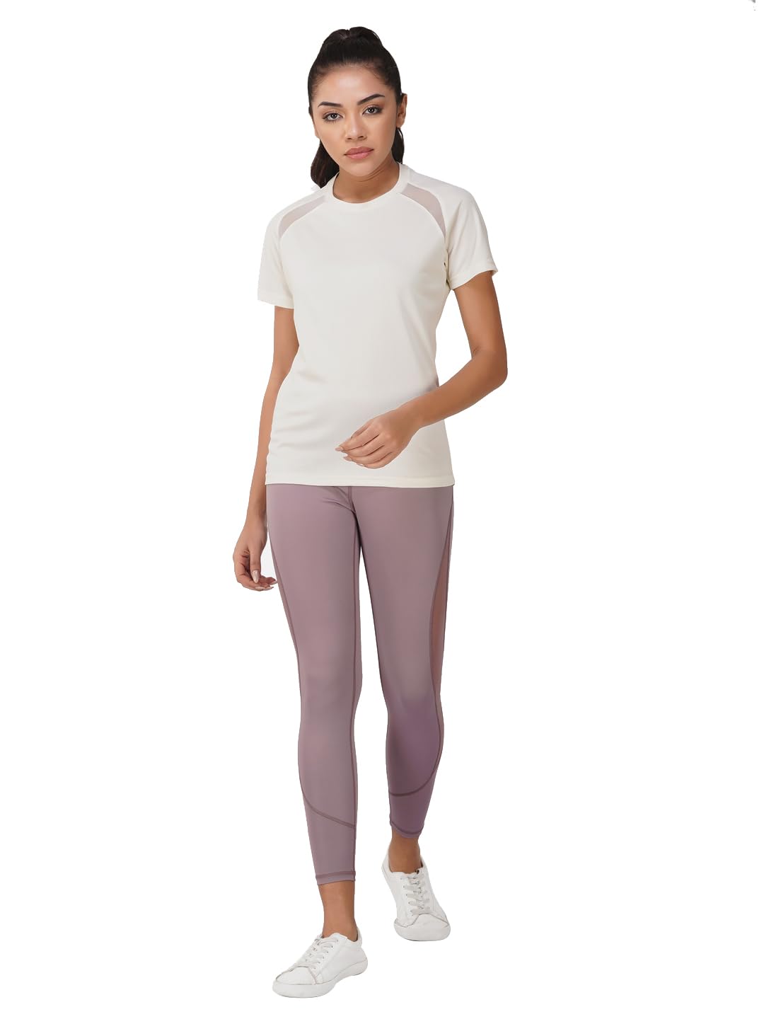 Women's Round Neck T-Shirt for Womens & Girls | Ideal for Trail Running, Gym Fitness & Training, Jogging, Regular & Fashion Wear, SS24WTE615-image-39