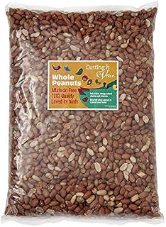 Peanuts for Birds (5kg), Attract Wild Birds with Finest Grade Peanuts, Year Round Wild Bird Food and Squirrel Food of Choice
