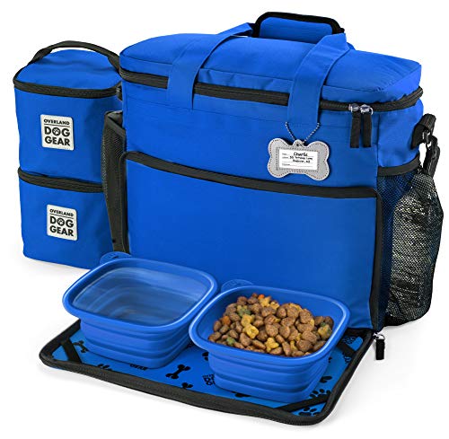Dog Travel Bag - Week Away Tote for Med and Large Dogs