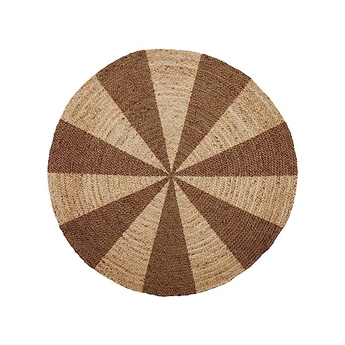 OYOY Living Design Teppich braun aus Jute Ø120cm