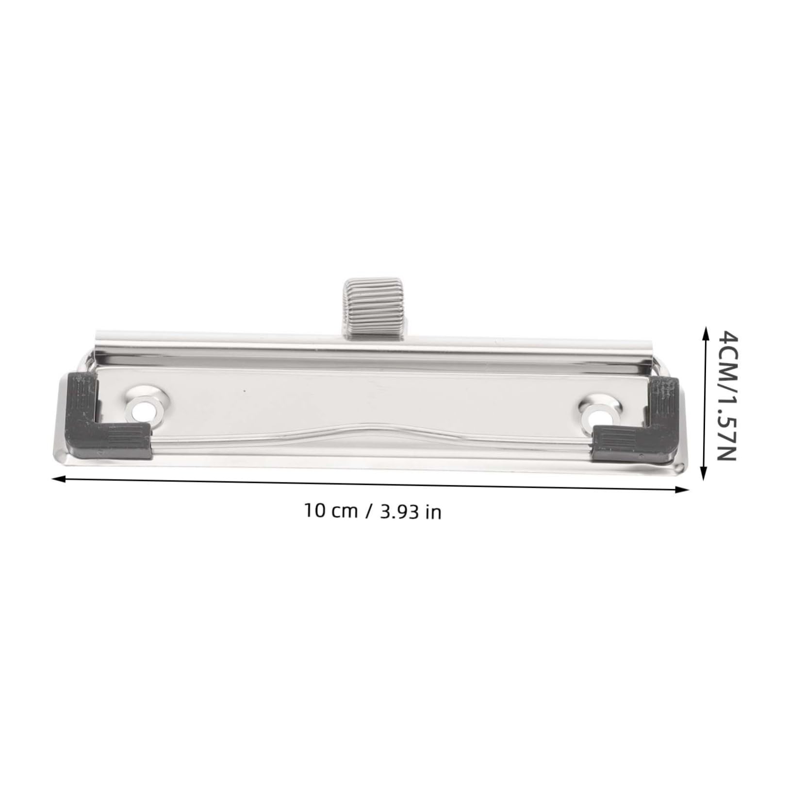 Clip per Appunti in Metallo Argento 5 Pezzi Portapenne | Morsetto Robusto, per Ufficio e Casa, Finitura Minimalista, Aspetto Elegante