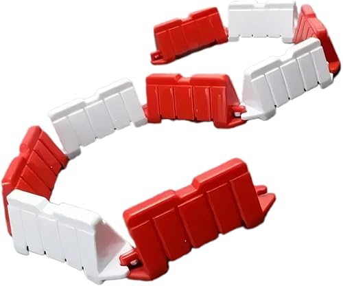 Juego de pistas de autos de carreras, 120 piezas de pista de carreras de autos a control remoto, accesorios de automóvil RC 128, juguetes de