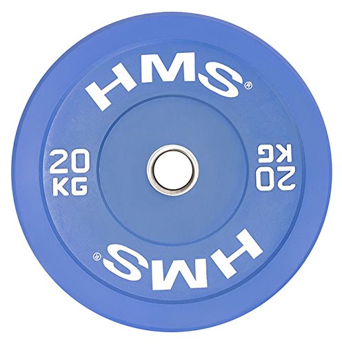 HMS Unisex's 17-61-023 5907695520705 OLIMPIC Bumper Plate, Blue, One Size
